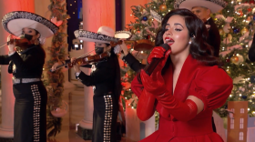 Camila Cabello Sings "I'll Be Home for Christmas"