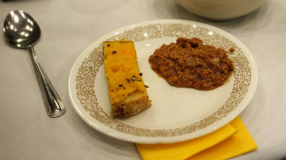 Pumpkin sops & Indian pudding