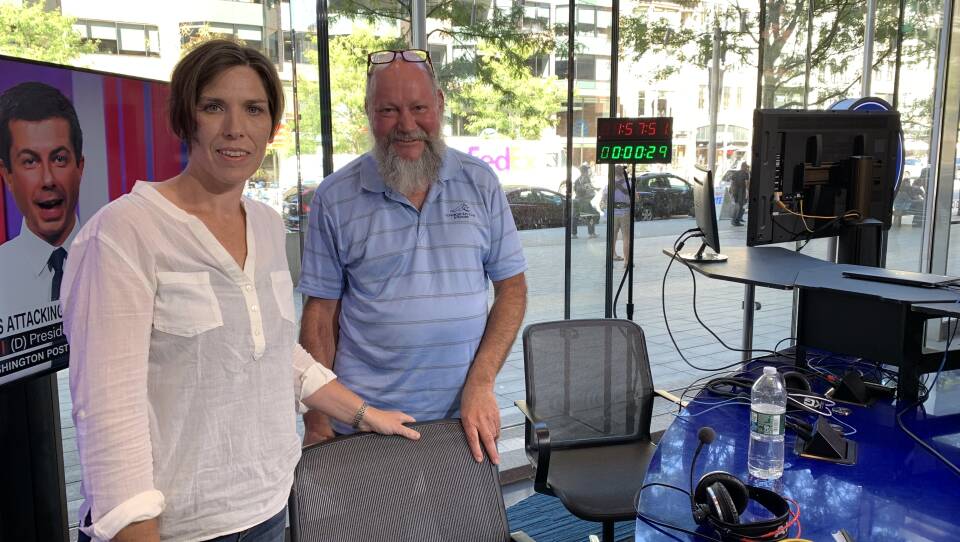 Chef Erin Miller, of Urban Hearth and Chef Peter Davis of Henrietta’s Table