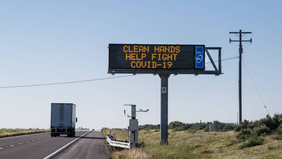 Kern County, shown here in April, is one of eight counties in California's Central Valley that will receive federal funding and resources to help relieve inundated hospitals and mitigate the spread of COVID-19.