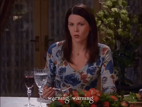 A woman says "warning, warning."
