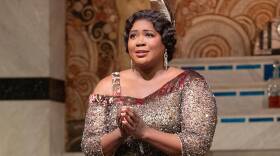 Angel Blue Performs "Chi il bel sogno di Doretta"