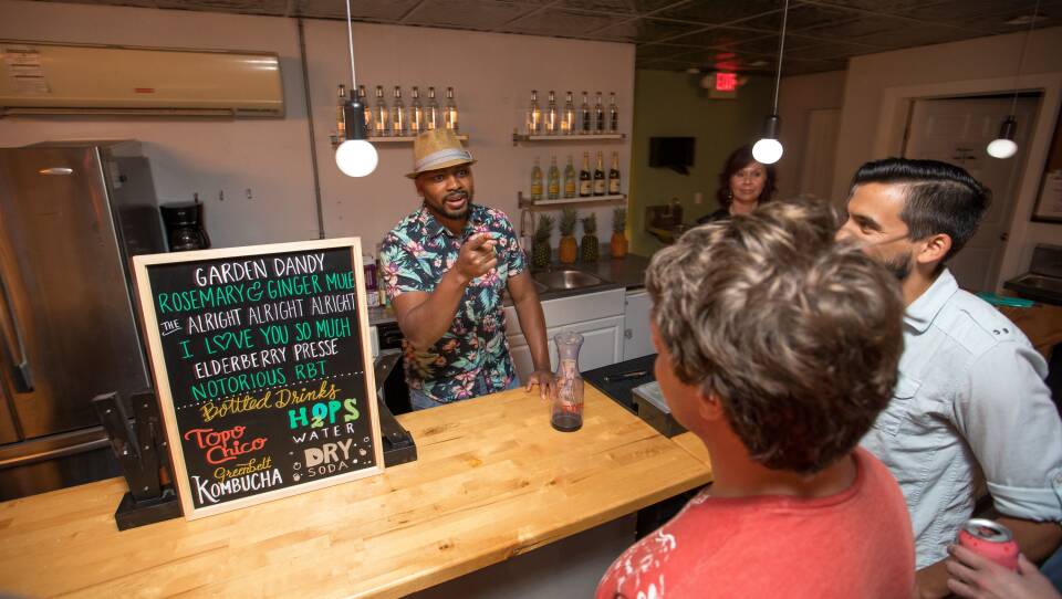 Chris Marshall has organized pop-up Sans Bars in New York, Washington, D.C., and Anchorage. And he's expanded into permanent spaces in Kansas City, Mo., and western Massachusetts.