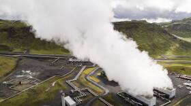 In Iceland, a Climeworks project is absorbing carbon dioxide emissions directly from the air and storing it underground. The energy-intensive process is powered by geothermal energy.