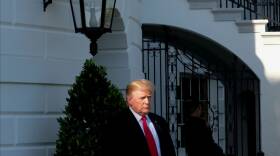 President Trump Departs White House For Wisconsin