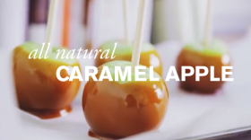 All Natural Caramel Apples