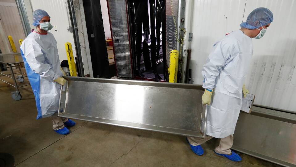 Medical examiners and coroners are the last stop for investigating unexpected deaths, including those who may have died of COVID-19. In April, the Cook County Medical Examiner opened a surge center to handle overflow from Chicago-area hospital morgues.