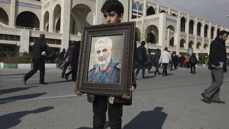 APTOPIX Iran Soleimani