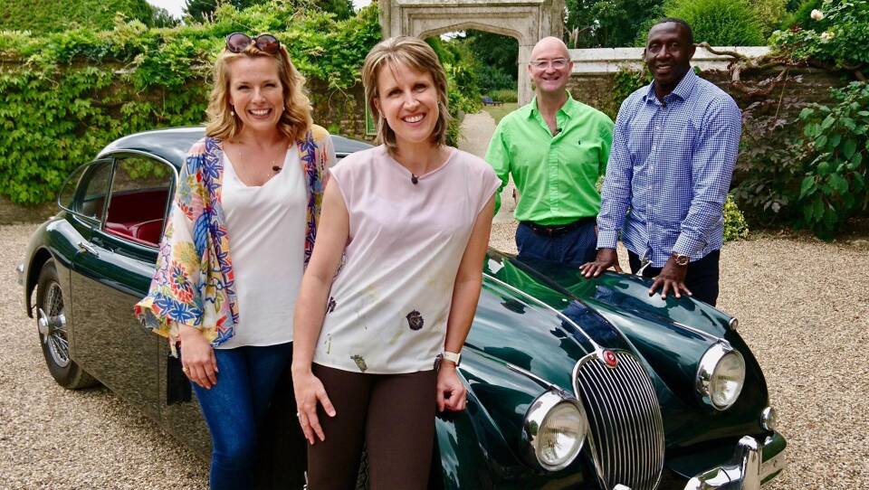 Linford Christie and Katharine Merry
