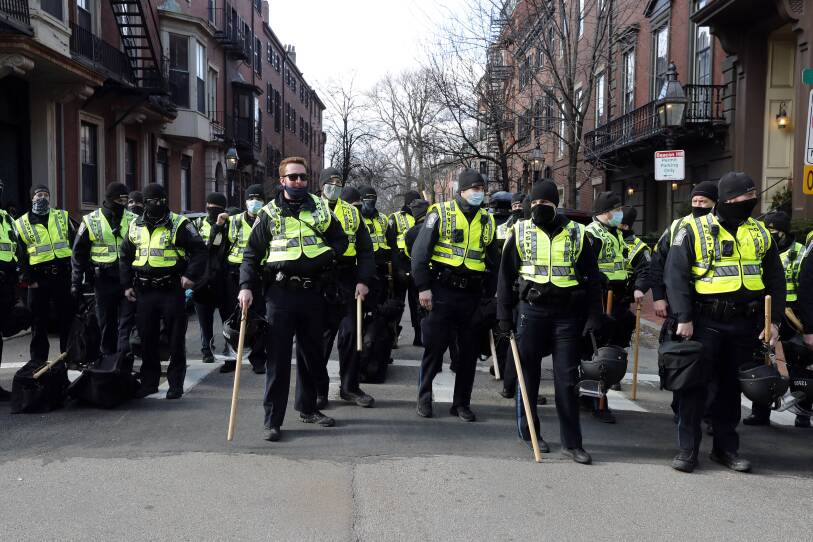 Racial Injustice Boston Police