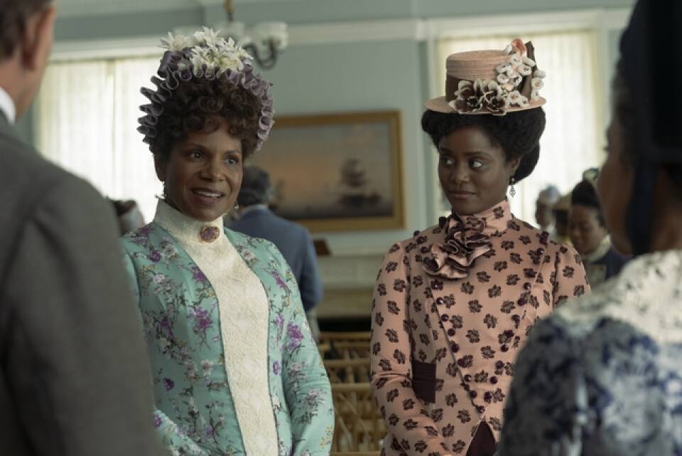 Audra McDonald as Dorothy Scott and Denée Benton as Peggy Scott