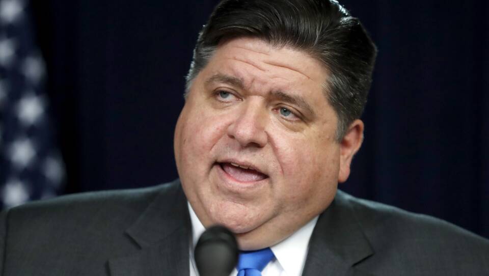 Illinois Gov. J.B. Pritzker, announced a stay-at-home rule to combat the spread of the Covid-19 virus, during a news conference Friday.