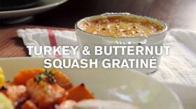 Baby Thanksgiving: Turkey & Sweet Potato Gratiné 