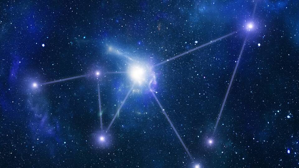 Zodiacal constellations. Capricornus