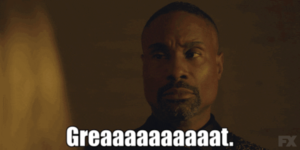 A man says "greaaaaat." sarcastically