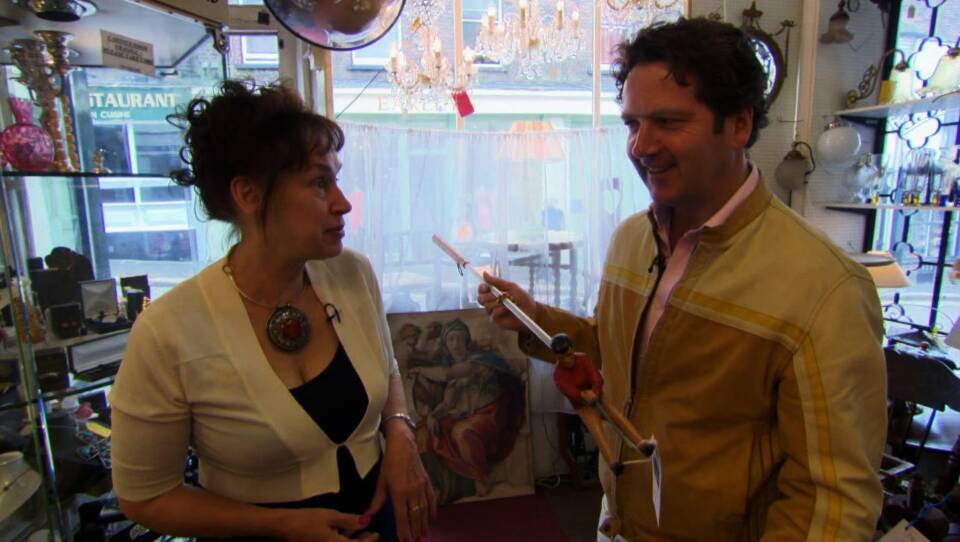 Kim Wilde and Diarmuid Gavin