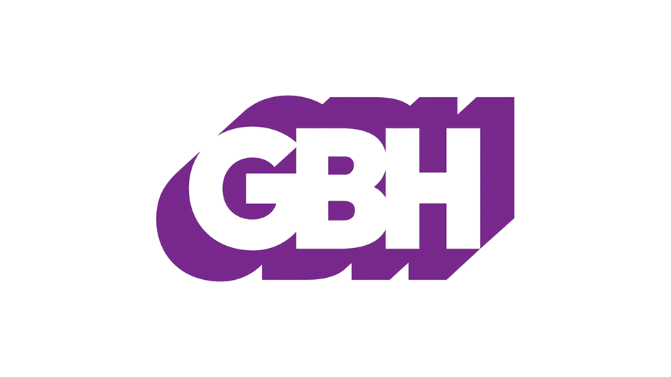An animated gif of the logos for GBH, GBH News, Frontline, NOVA, The World, Basic Black, Greater Boston, Boston Public Radio, Under the Radar, Talking Politics, Morning Edition, Open Studio, and All Things Considered.