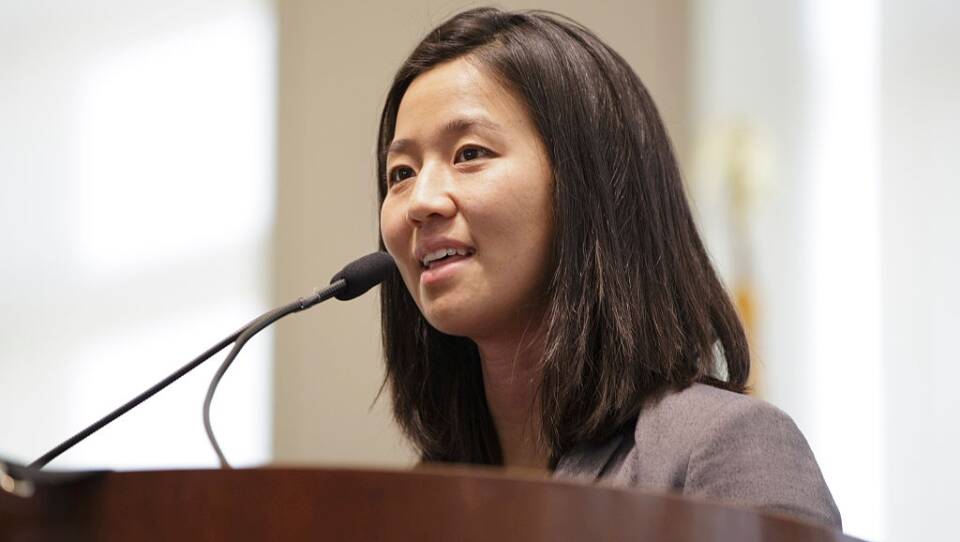 Boston City Council President Michelle Wu Speaking