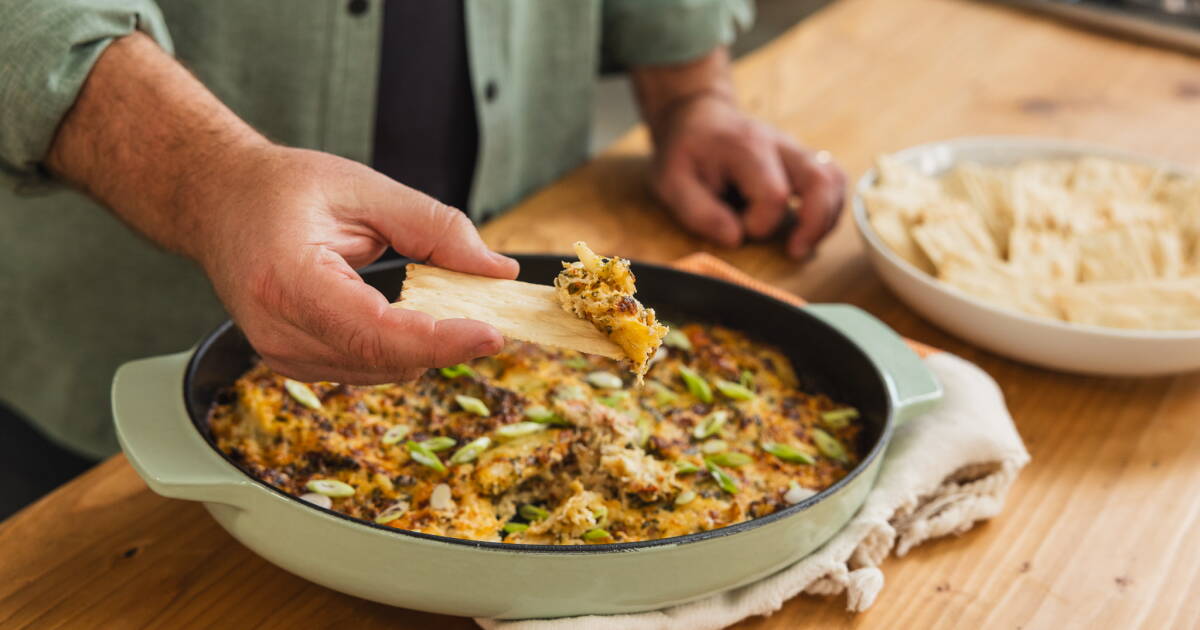 Tuscan Crab Dip from Homemade Live! Tuscan Crab Dip from Homemade Live!