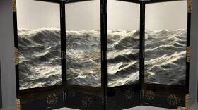 Hashio Kiyoshi's "Morning Sea" 1915