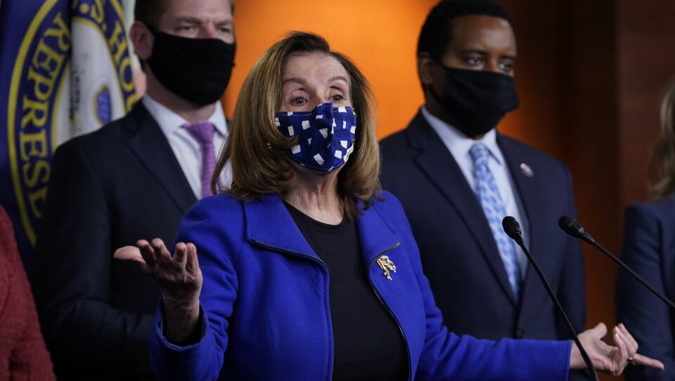 Nancy Pelosi, Eric Swalwell, Joe Neguse