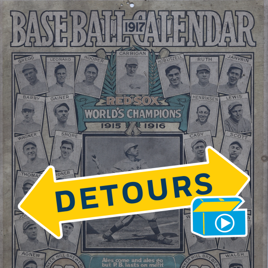 1917 Boston Red Sox Baseball Calendar