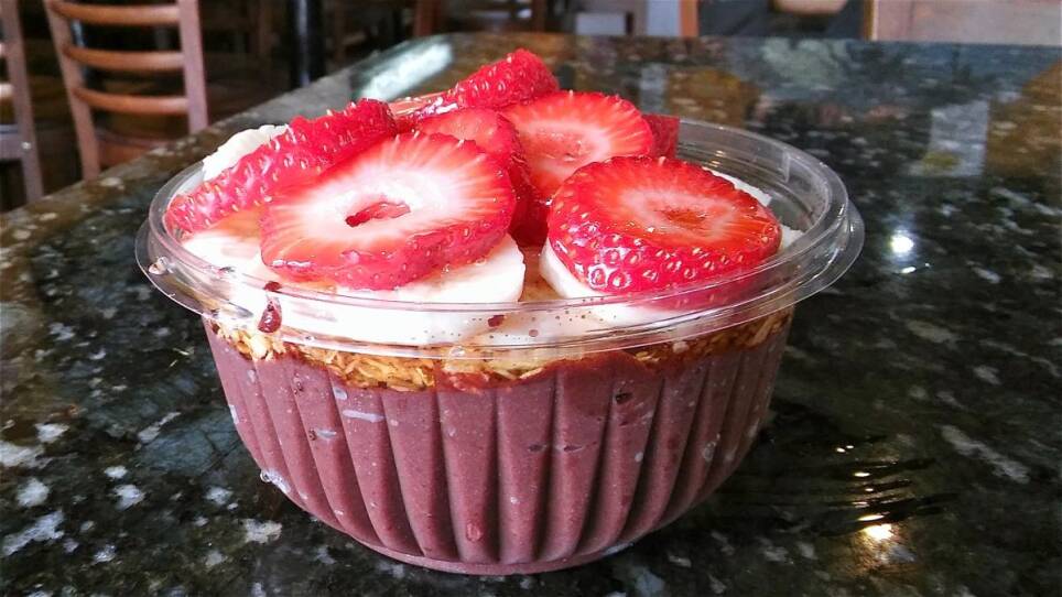 The açaí bowl from Broadway Cafe in Everett.