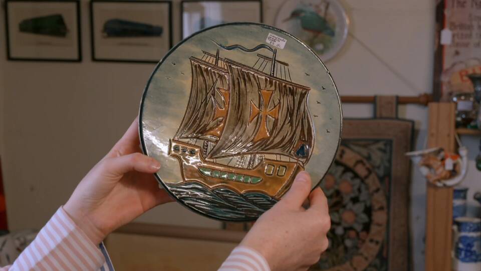 Richard Osman and Ingrid Oliver