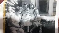 Mary Noonan and her children. ("I am that grinning baby in the middle!!!" ~ Carol Noonan)