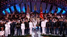 Military Choruses Perform "This Is My Country"