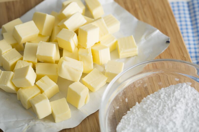 Cubes Of Butter