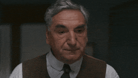 A man dejectedly says "I see"