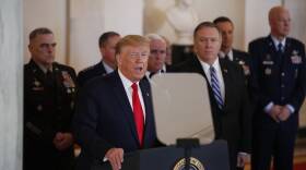 Donald Trump, Mike Pence, Mike Pompeo