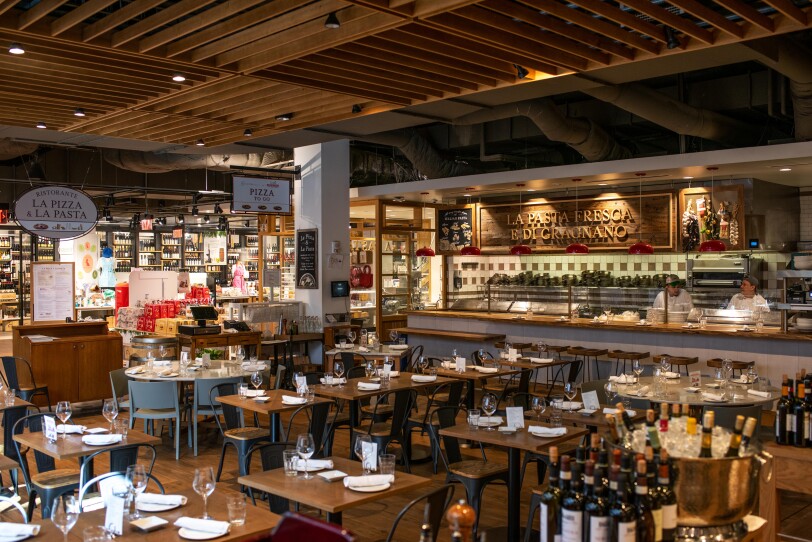 La Pizza & La Pasta in Eataly Boston