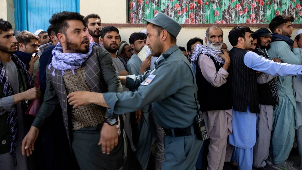 More Displaced Afghans Arrive In Kabul As Taliban Gains Ground