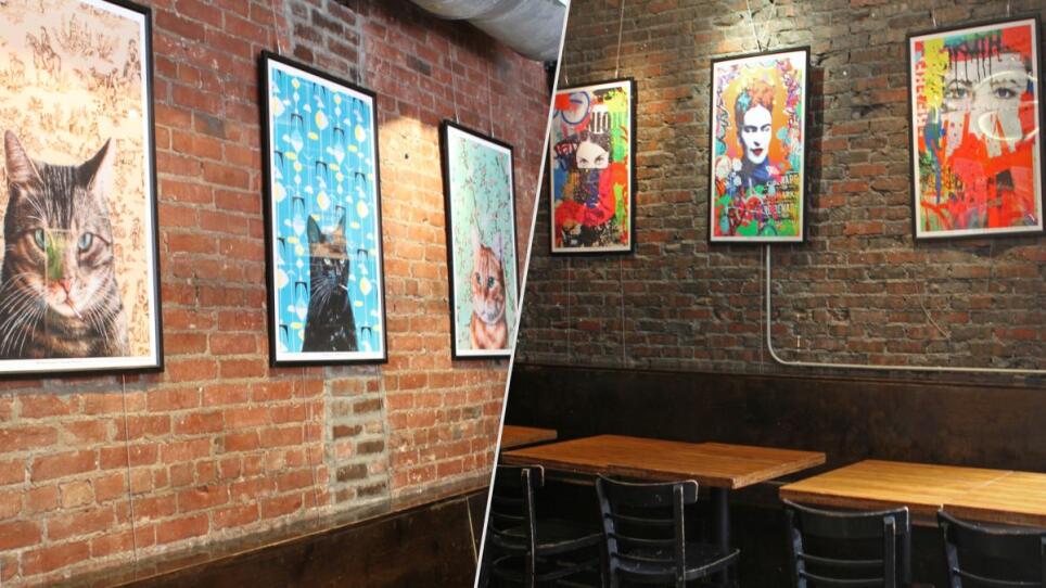 Prints hanging are from House of Roulx at Good Life.