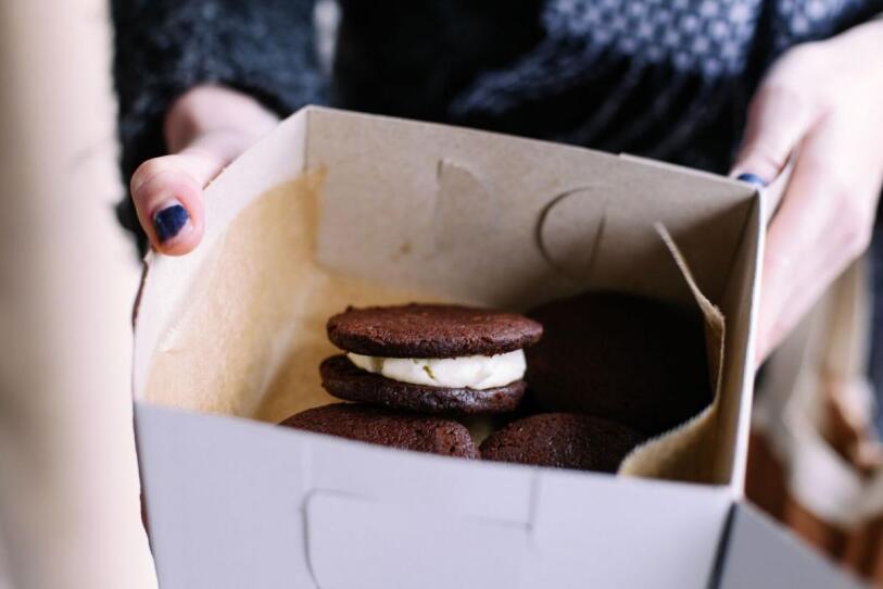 A sneak peek at one of the chocolate treasures you're bound to try on the South End tour.