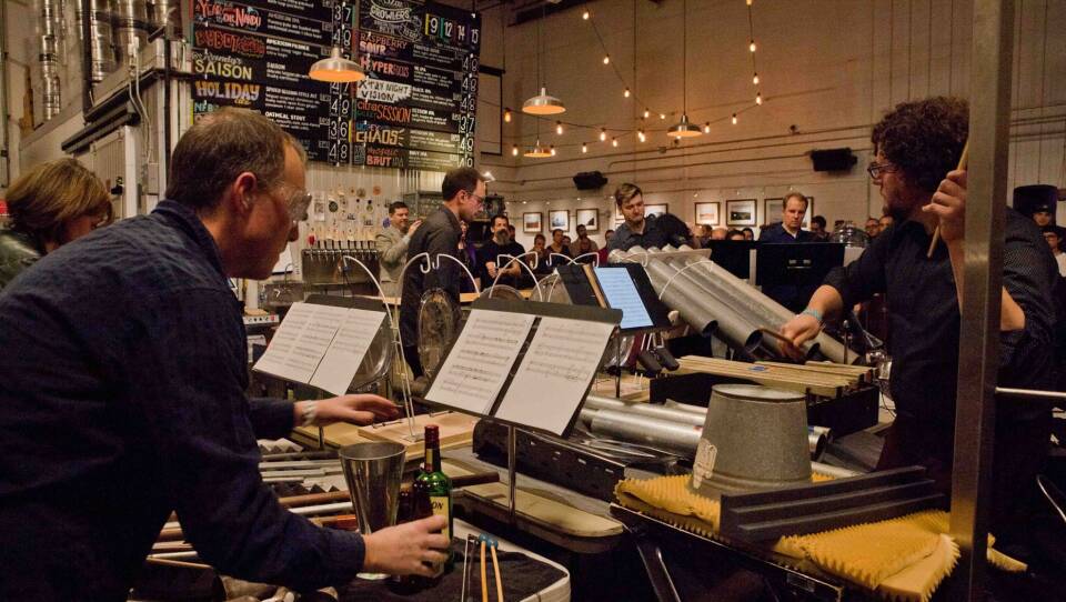 pindrop session at Aeronaut Brewery