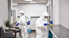 Cleaning And Disinfecting Office