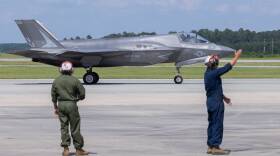 A pilot ejected from an F-35B Lightning II near Charleston, S.C., prompting a search for the advanced fighter jet. The plane is from Marine Fighter Attack Training Squadron 501; an F-35 from the squadron is seen here at Marine Corps Air Station Beaufort, south of Charleston.