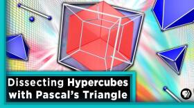 Dissecting Hypercubes with Pascal's Triangle
