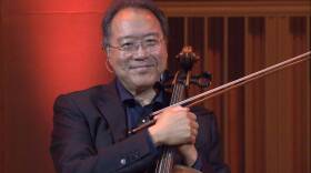 Production Group Blog4: Yo Yo Ma Sits with his instrument