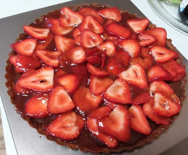 You and Julia Challenge Strawberry Tart Jazmin