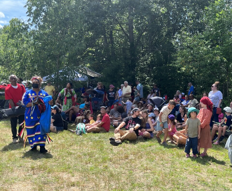 Nipmuc Pow Wow attendees