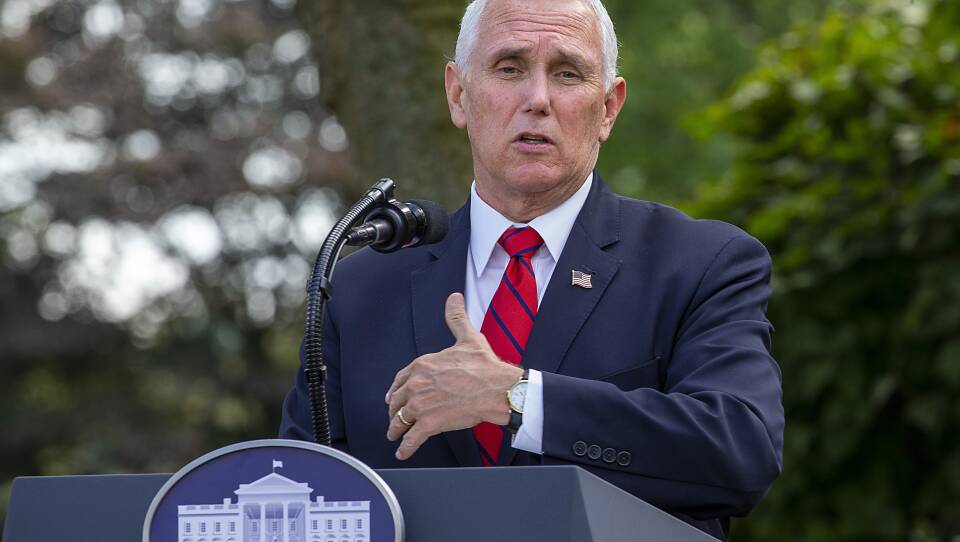 Vice President Pence, seen during a press conference at the White House on Sept. 28, will begin a campaign tour through key swing states following the vice presidential debate on Wednesday.