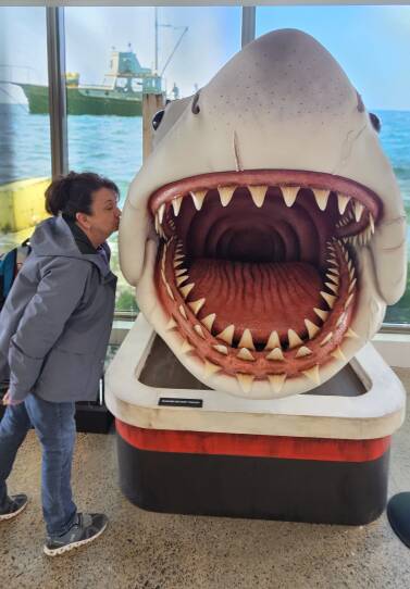 Kathleen Connelly kissing jaws
