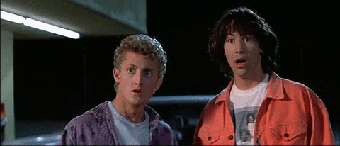 Two dudes say "Woah!"