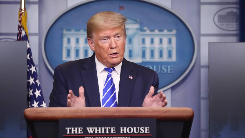 President Trump's handling of the coronavirus pandemic and the economic collapse has shaken voters confidence in him, with the percentage of undecided voters more than doubling in the last two weeks.