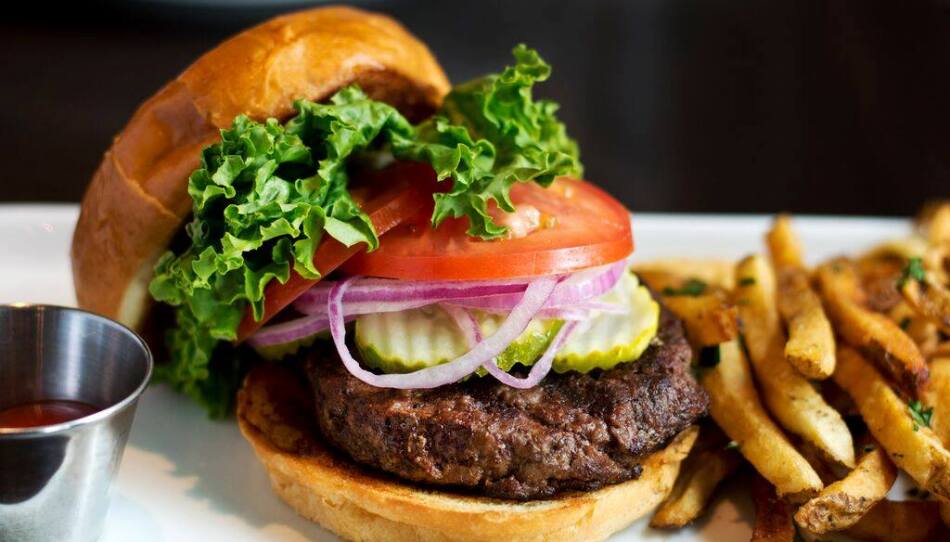 The Local Burger at The Local in Wellesley or Newton.
