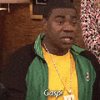 A man says "Gasp!" somewhat sarcastically